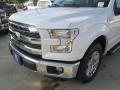 White Platinum Tricoat - F150 Lariat SuperCrew Photo No. 9