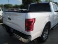 2015 White Platinum Tricoat Ford F150 Lariat SuperCrew  photo #19