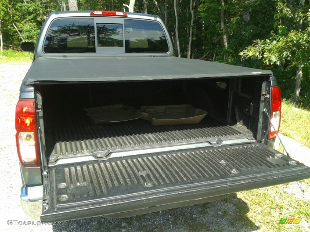 2007 Frontier SE King Cab 4x4 - Storm Gray / Desert photo #7