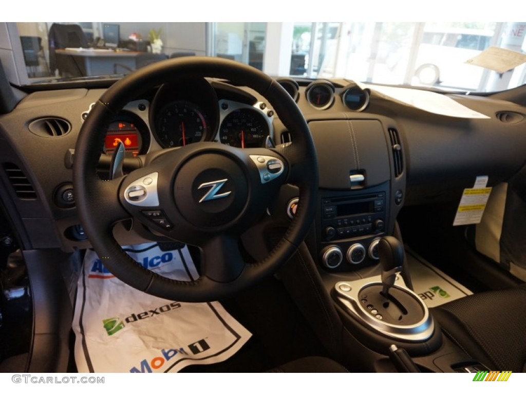 2016 Nissan 370Z Roadster Black Dashboard Photo #106133872