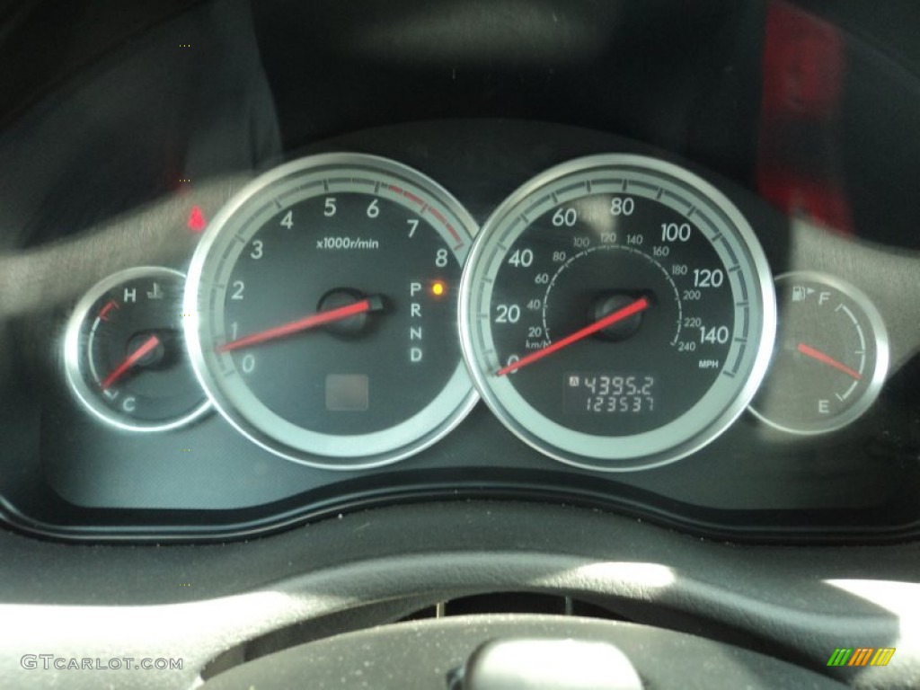 2005 Outback 2.5i Wagon - Atlantic Blue Pearl / Off Black photo #8