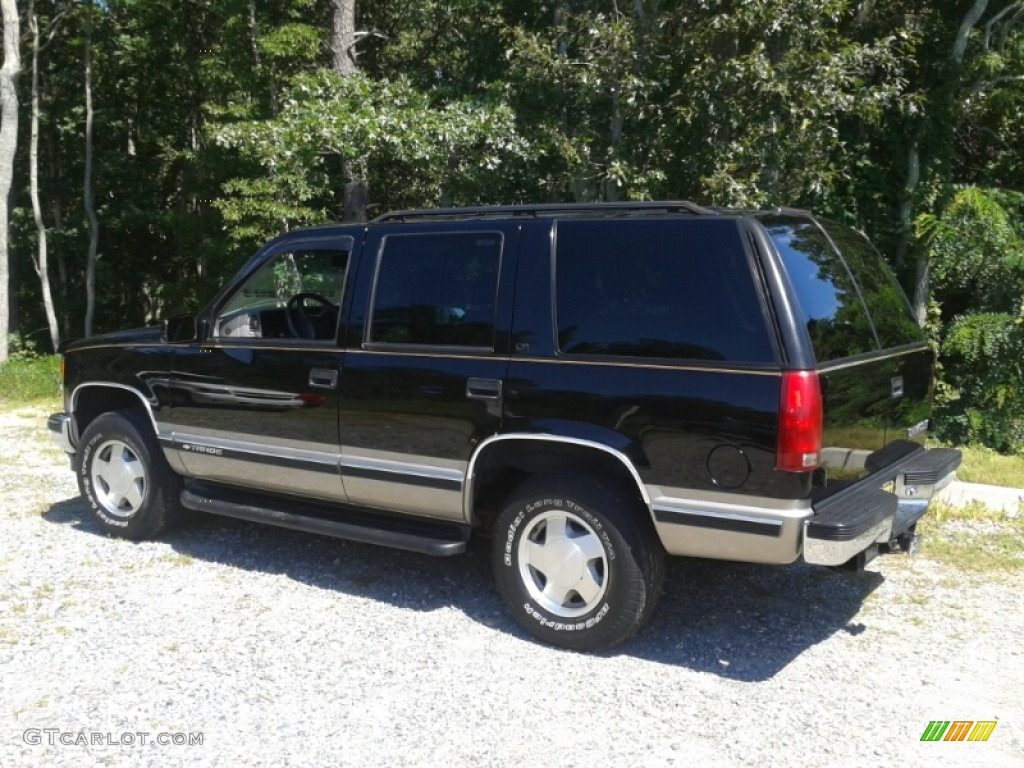 1999 Tahoe LT 4x4 - Onyx Black / Gray photo #8
