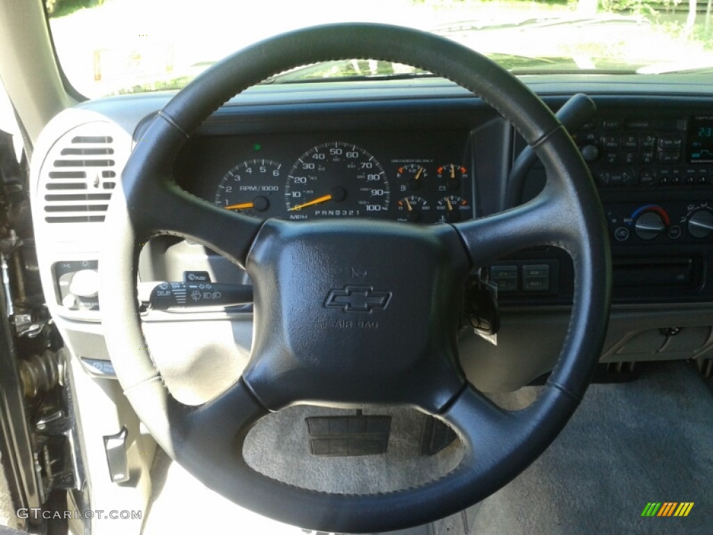 1999 Tahoe LT 4x4 - Onyx Black / Gray photo #13