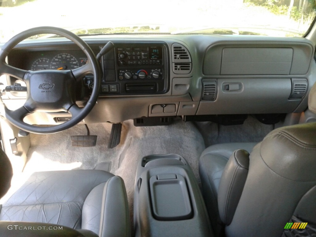 1999 Tahoe LT 4x4 - Onyx Black / Gray photo #14