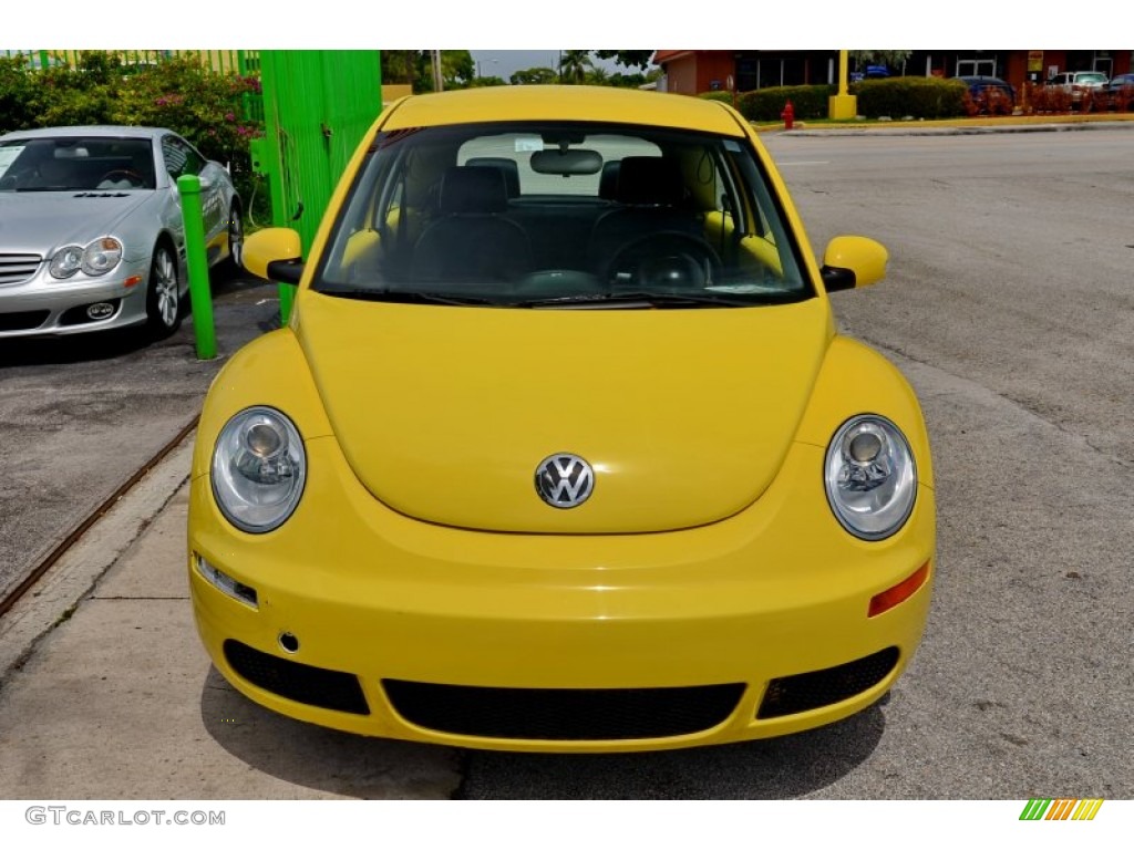 2007 New Beetle 2.5 Coupe - Sunflower Yellow / Black photo #2
