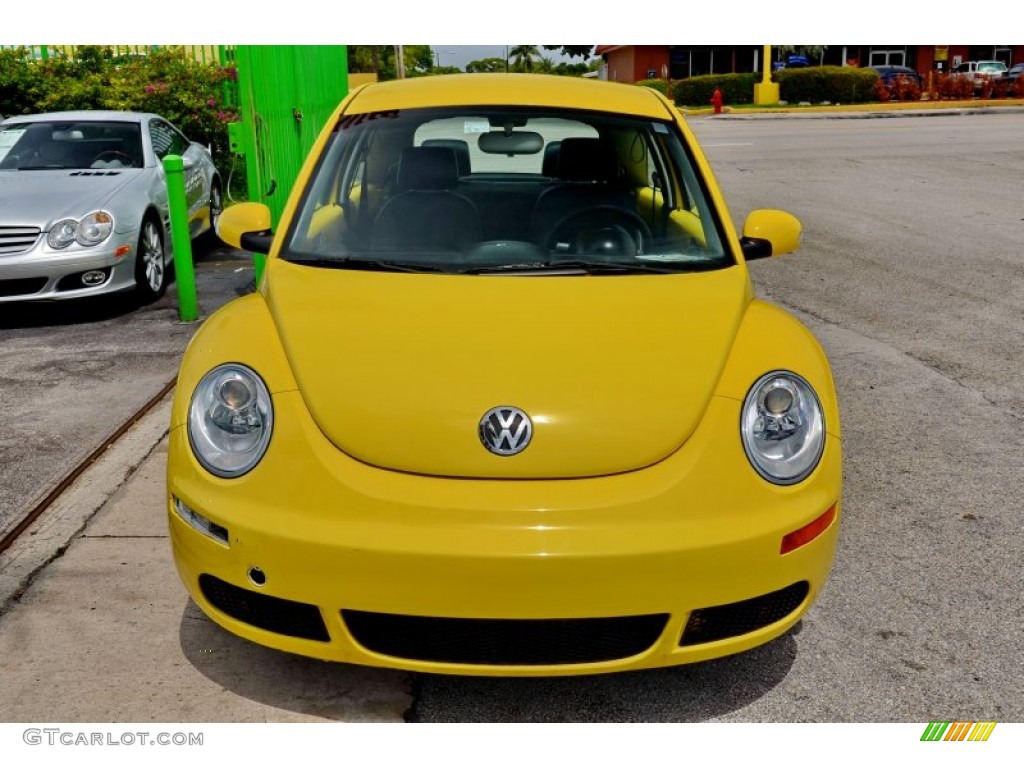 2007 New Beetle 2.5 Coupe - Sunflower Yellow / Black photo #3