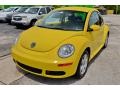 2007 Sunflower Yellow Volkswagen New Beetle 2.5 Coupe  photo #4