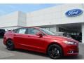 2016 Ruby Red Metallic Ford Fusion SE  photo #1