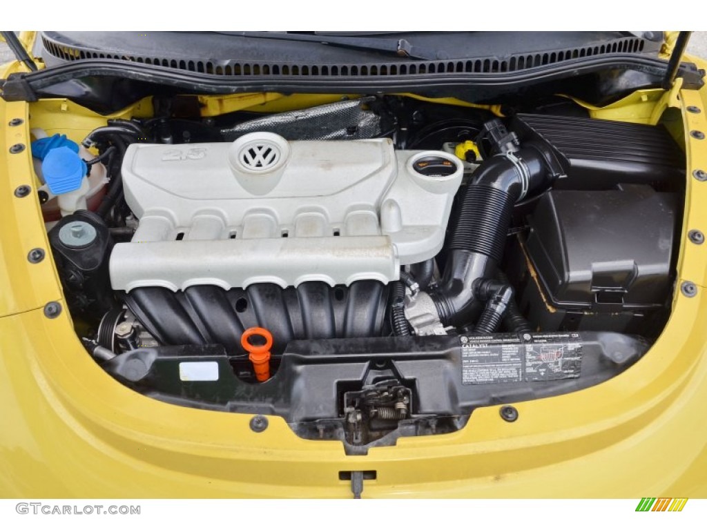 2007 Volkswagen New Beetle 2.5 Coupe Engine Photos