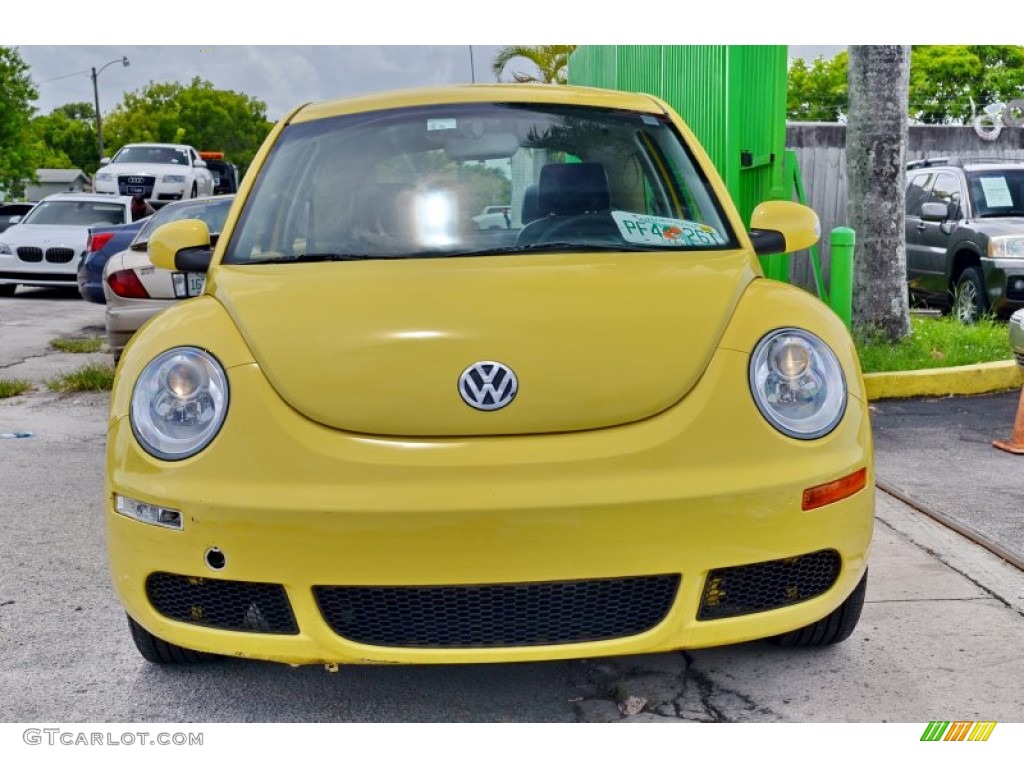 2007 New Beetle 2.5 Coupe - Sunflower Yellow / Black photo #29