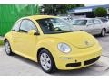 2007 Sunflower Yellow Volkswagen New Beetle 2.5 Coupe  photo #31