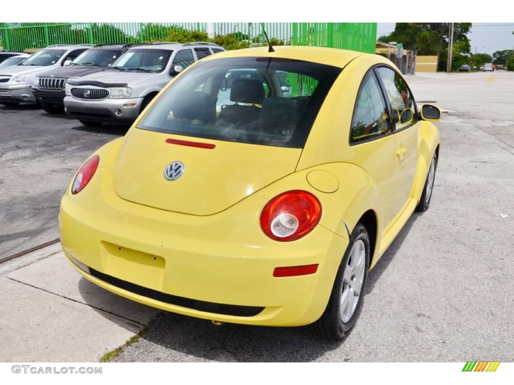 2007 New Beetle 2.5 Coupe - Sunflower Yellow / Black photo #37