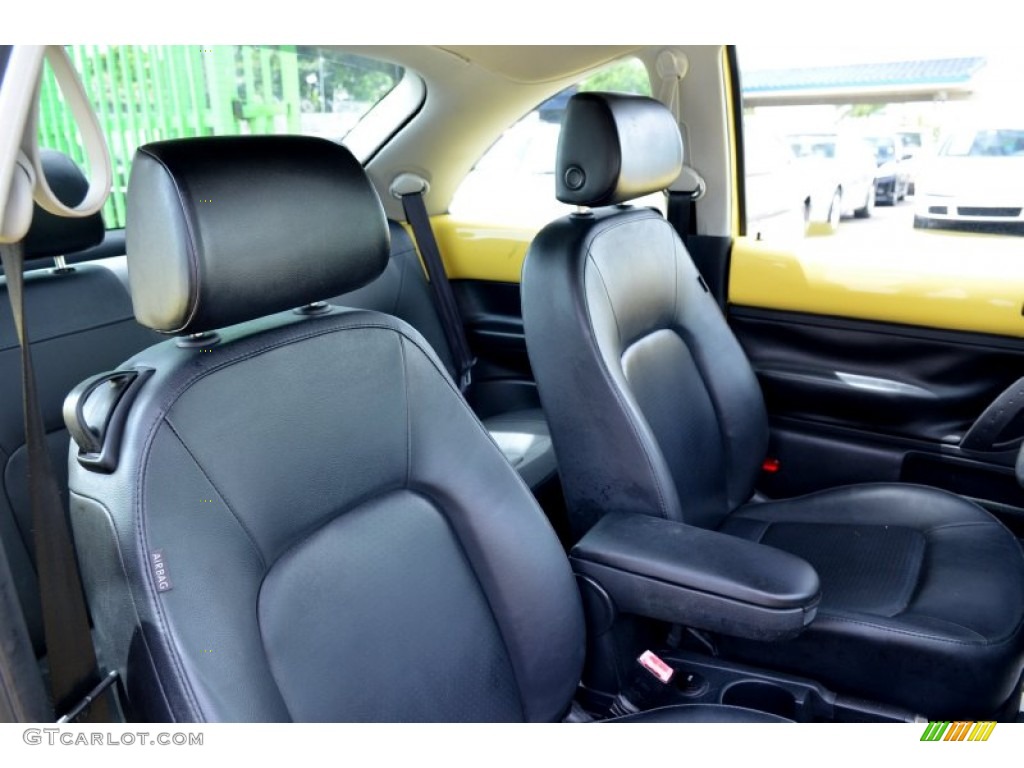 2007 New Beetle 2.5 Coupe - Sunflower Yellow / Black photo #46