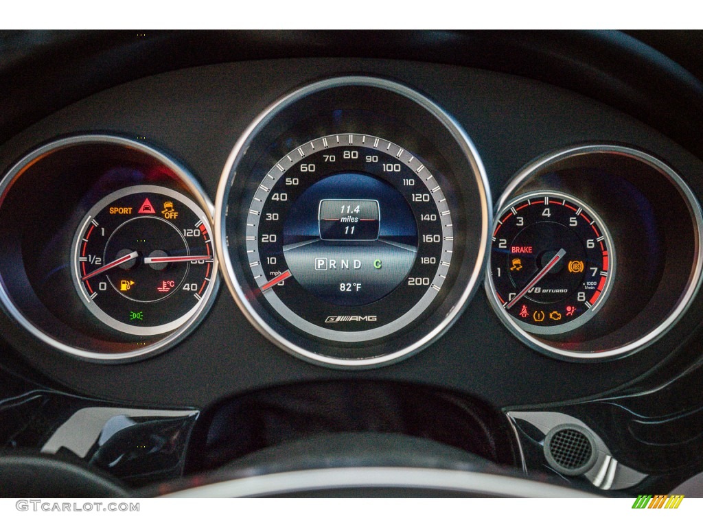 2016 Mercedes-Benz CLS AMG 63 S 4Matic Coupe Gauges Photo #106137808