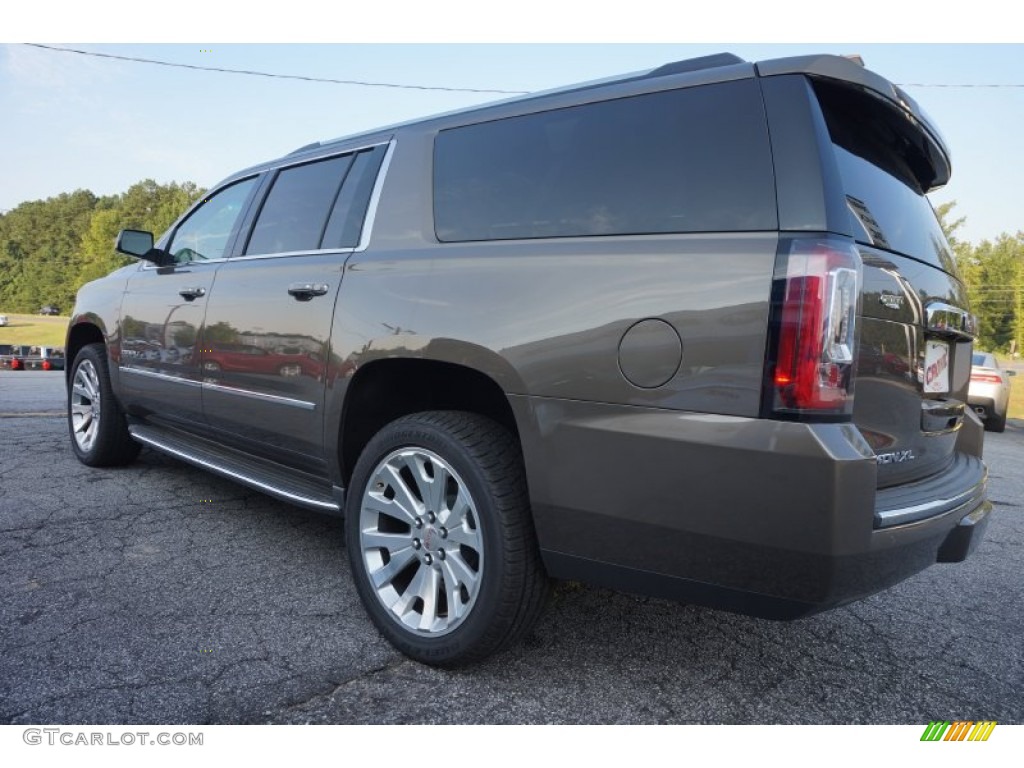 2015 Yukon XL Denali 4WD - Bronze Alloy Metallic / Denali Cocoa/Dark Atmosphere photo #5