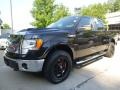 2010 Tuxedo Black Ford F150 Lariat SuperCrew 4x4  photo #3