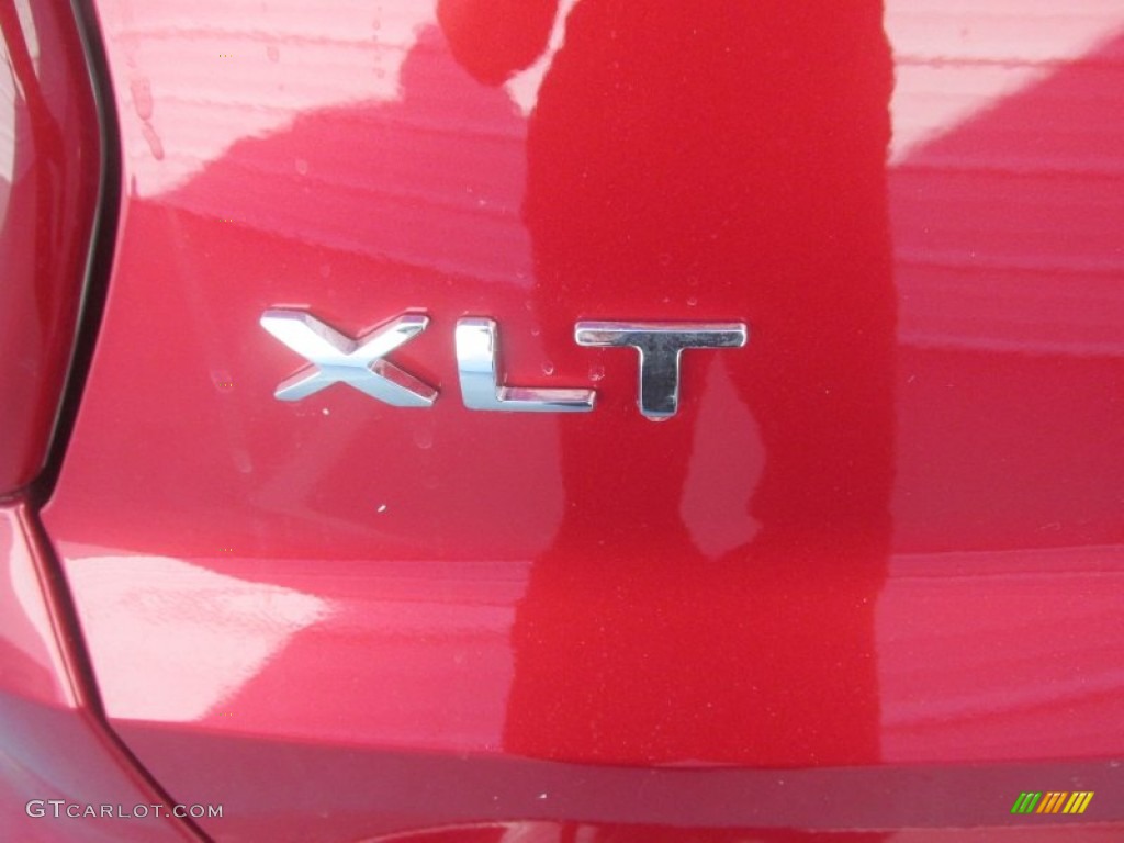 2016 Explorer XLT - Ruby Red Metallic Tri-Coat / Medium Light Camel photo #13