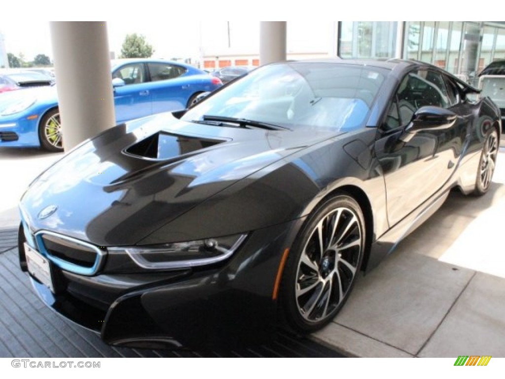 Sophisto Grey Metallic 2015 BMW i8 Giga World Exterior Photo #106140955