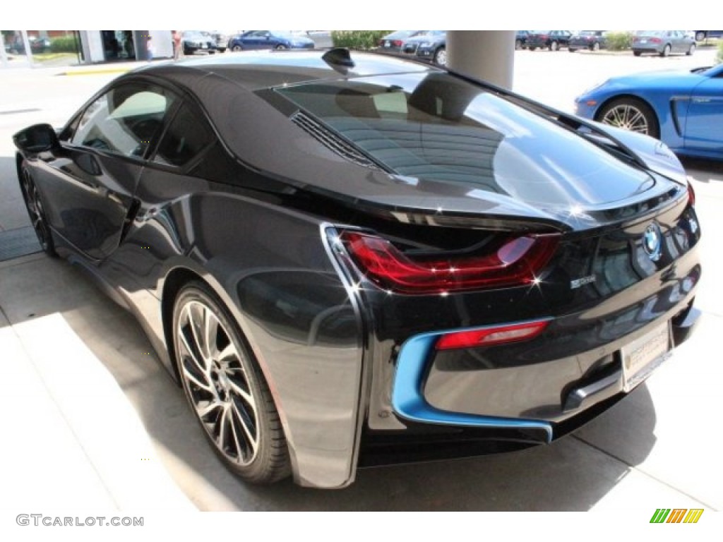 Sophisto Grey Metallic 2015 BMW i8 Giga World Exterior Photo #106141021