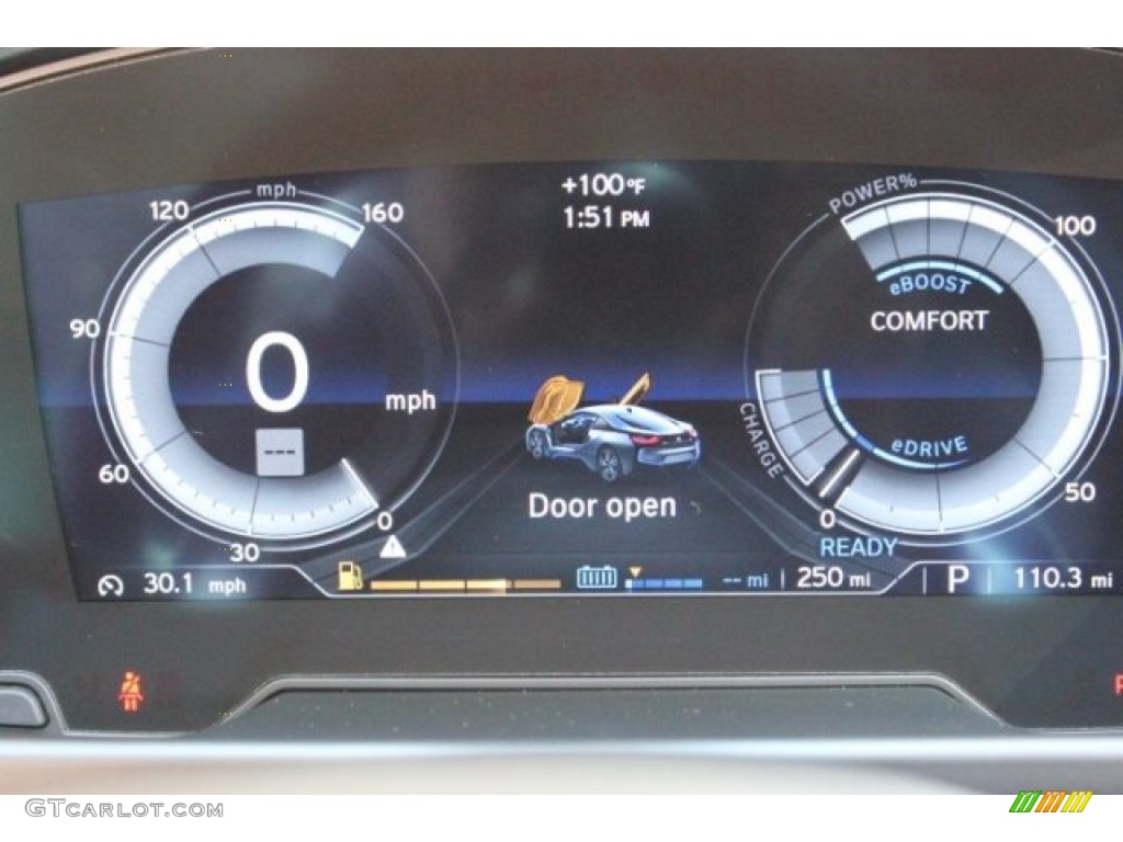 2015 BMW i8 Giga World Gauges Photos