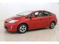 2012 Barcelona Red Metallic Toyota Prius 3rd Gen Three Hybrid  photo #3