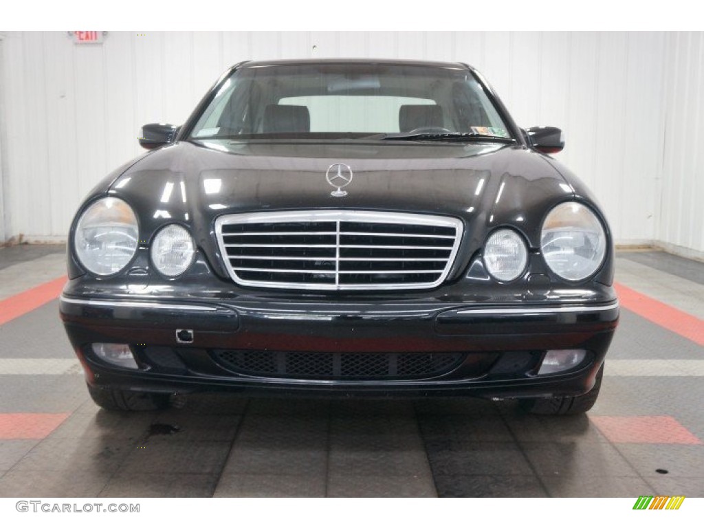 Black 2001 Mercedes-Benz E 430 4Matic Sedan Exterior Photo #106142791