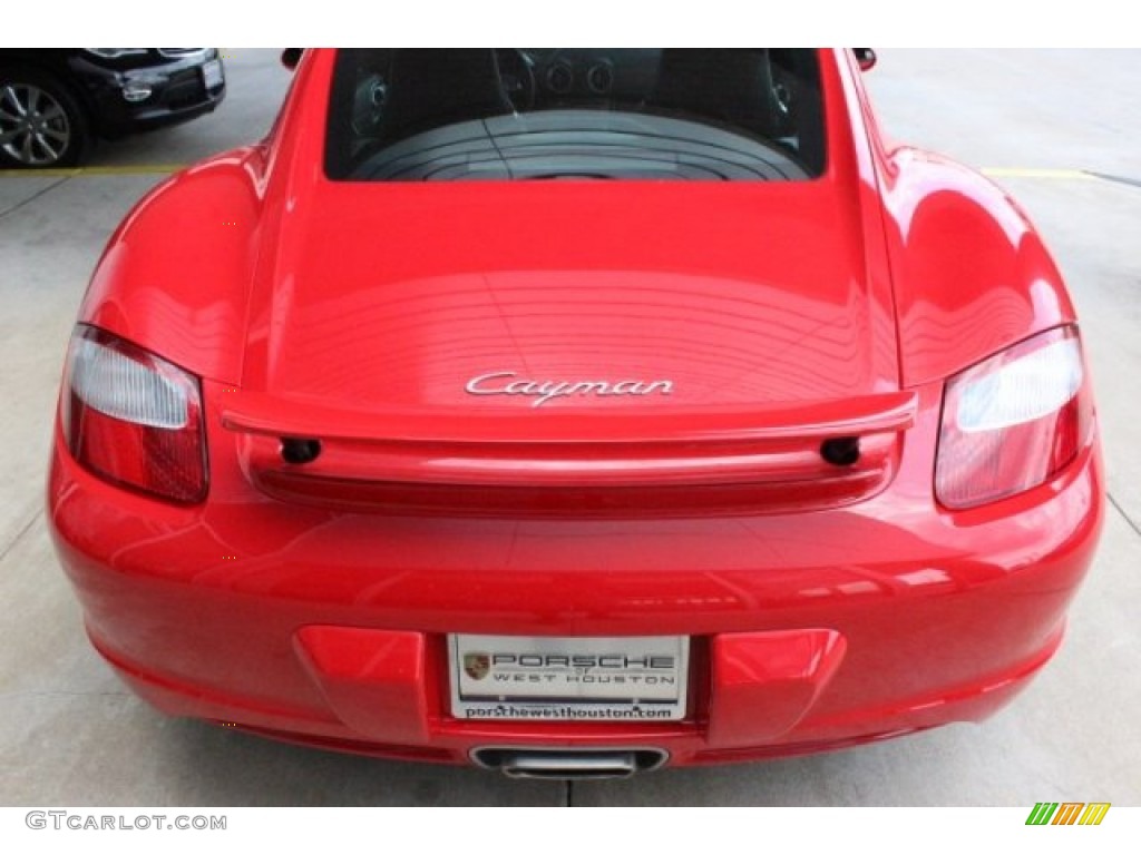 2007 Cayman  - Guards Red / Black photo #9