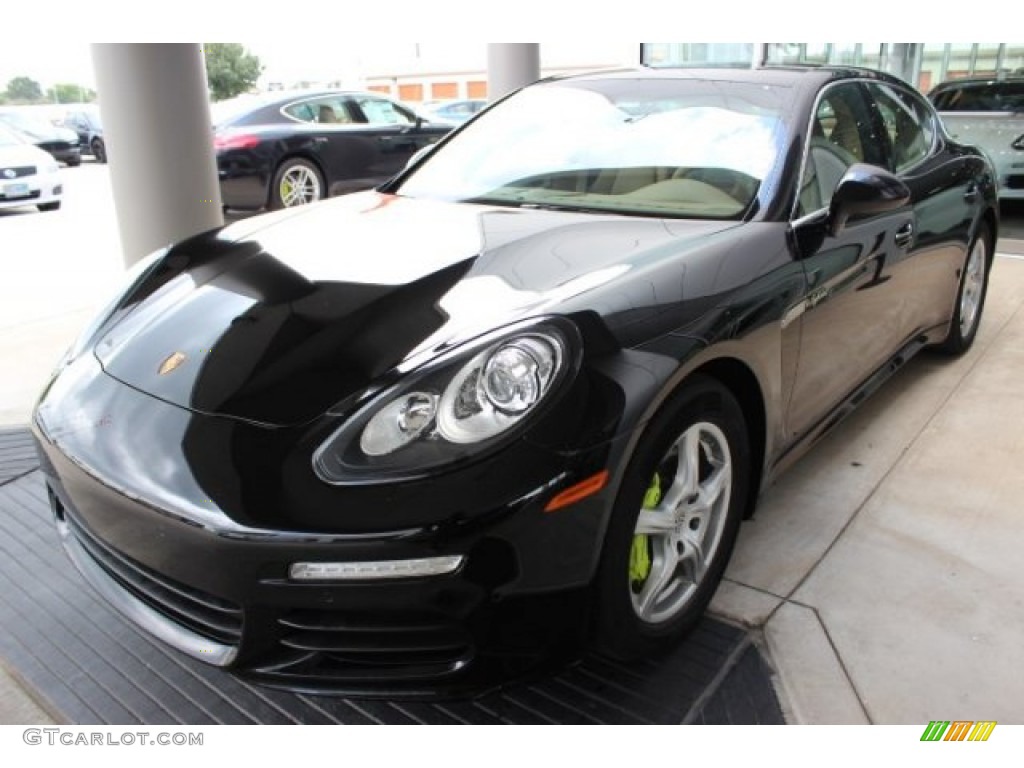 Black 2015 Porsche Panamera S E-Hybrid Exterior Photo #106143529
