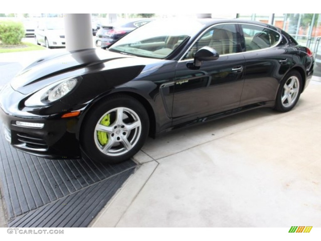 Black 2015 Porsche Panamera S E-Hybrid Exterior Photo #106143565