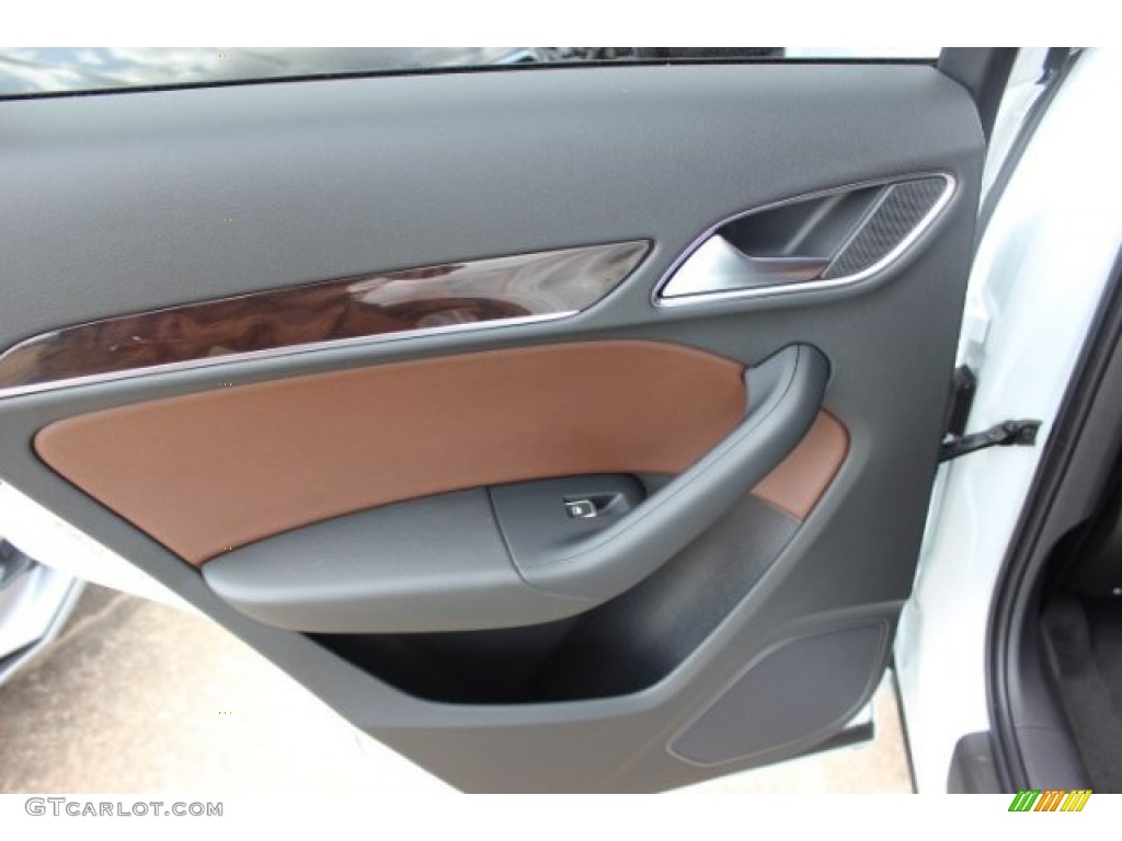 2016 Audi Q3 2.0 TSFI Premium Plus Chestnut Brown Door Panel Photo #106144620
