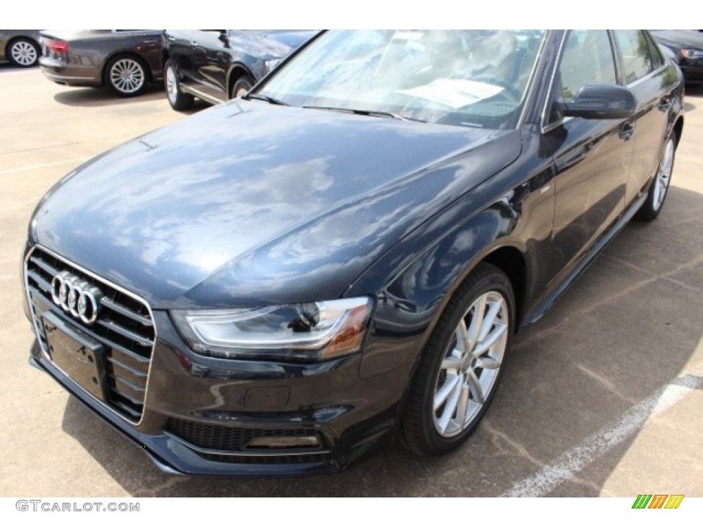 Moonlight Blue Metallic 2016 Audi A4 2.0T Premium quattro Exterior Photo #106144788