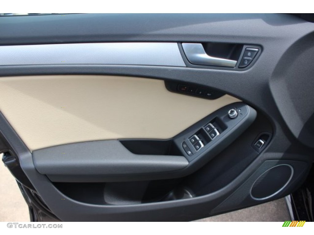 2016 Audi A4 2.0T Premium quattro Velvet Beige Door Panel Photo #106144876