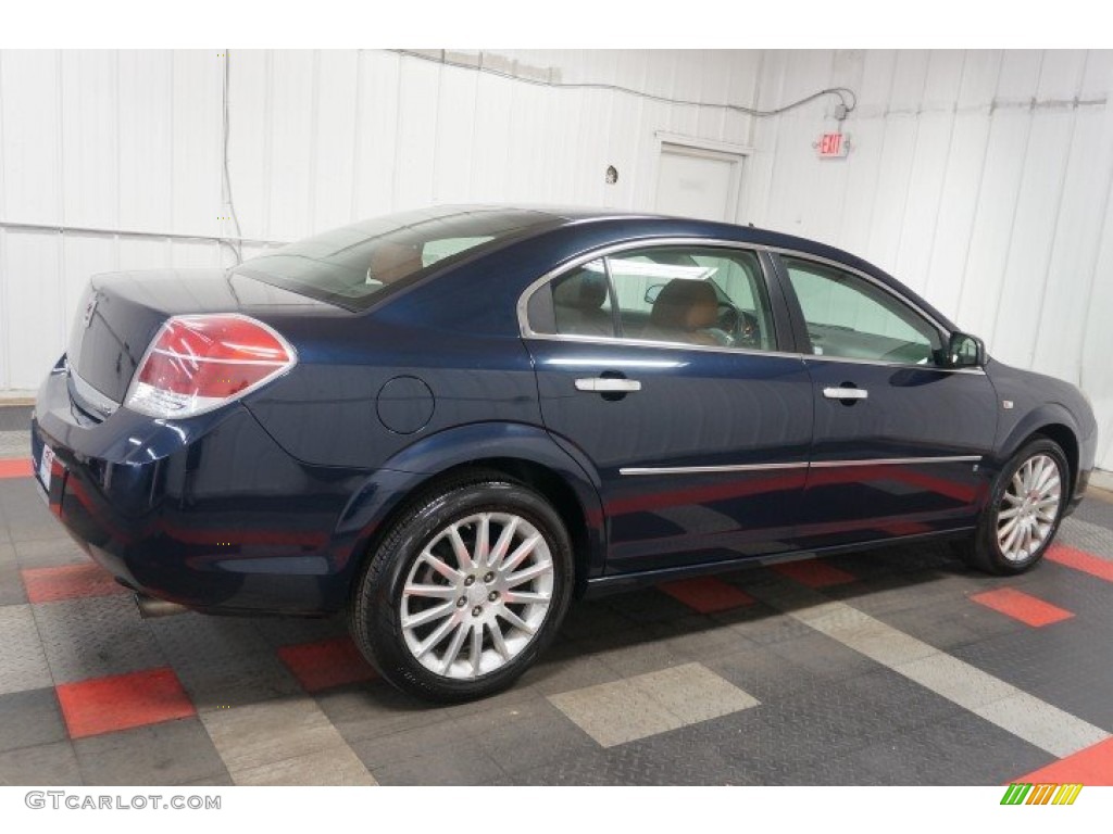 2007 Aura XR - Midnight Blue Metallic / Morocco Brown photo #7