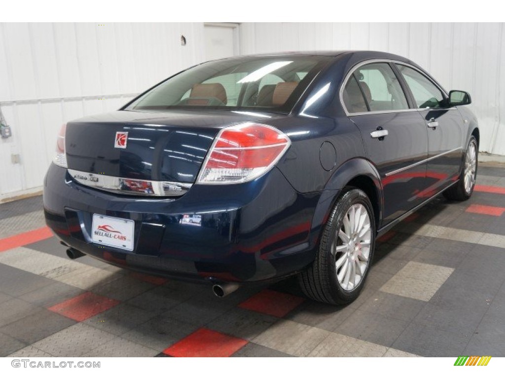 2007 Aura XR - Midnight Blue Metallic / Morocco Brown photo #8