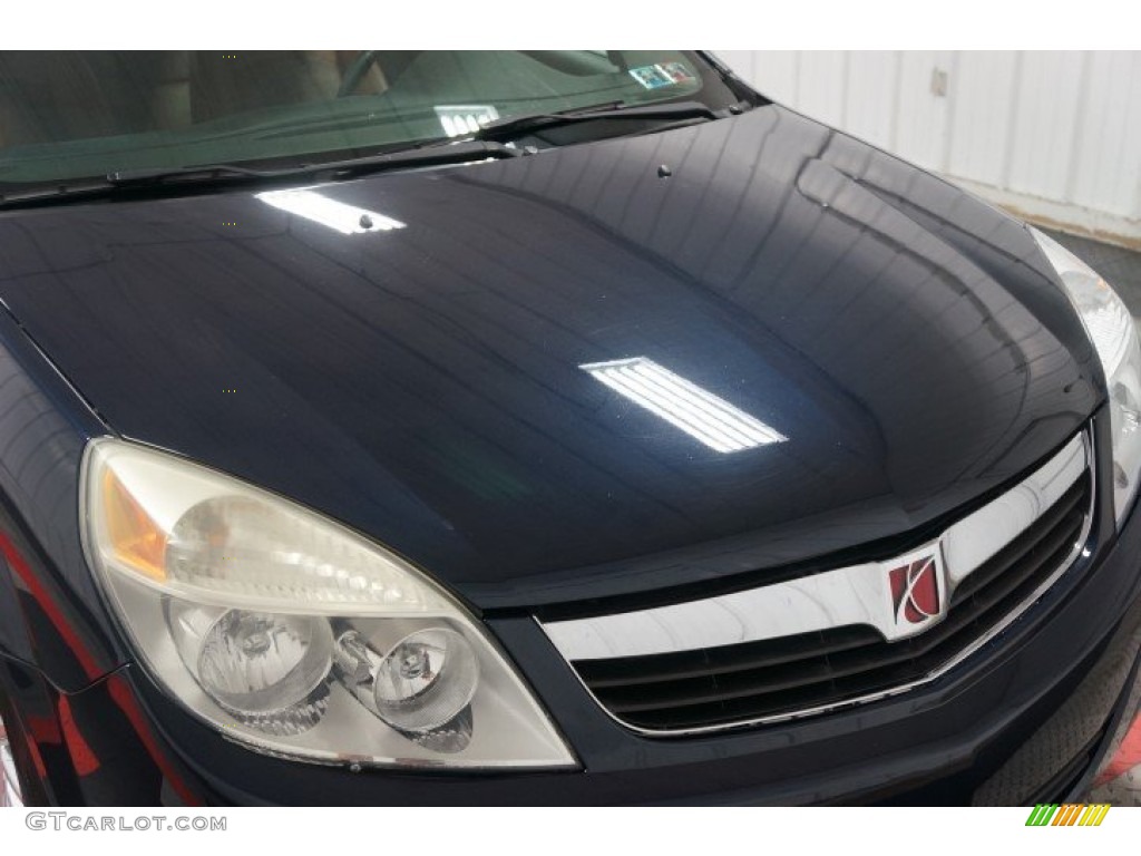 2007 Aura XR - Midnight Blue Metallic / Morocco Brown photo #37