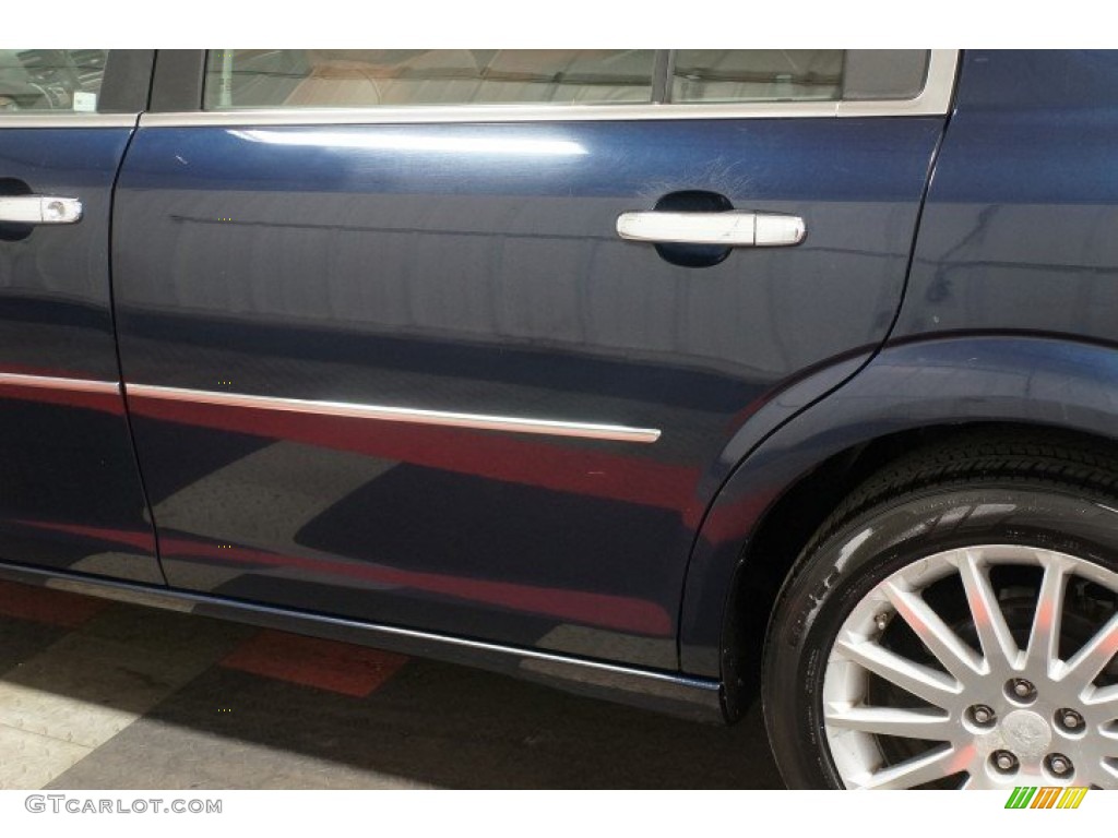 2007 Aura XR - Midnight Blue Metallic / Morocco Brown photo #56