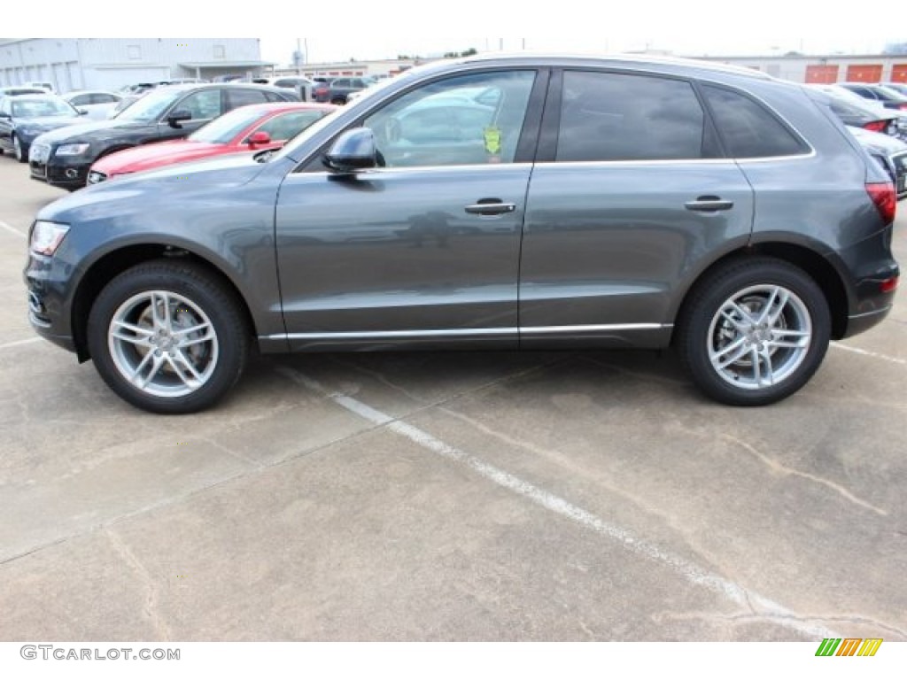 2016 Q5 2.0 TFSI Premium Plus quattro - Daytona Gray Pearl / Black photo #5