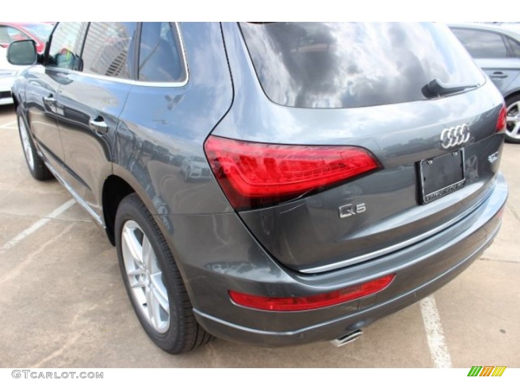 2016 Q5 2.0 TFSI Premium Plus quattro - Daytona Gray Pearl / Black photo #6