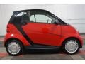 2013 Rally Red Smart fortwo pure coupe  photo #6