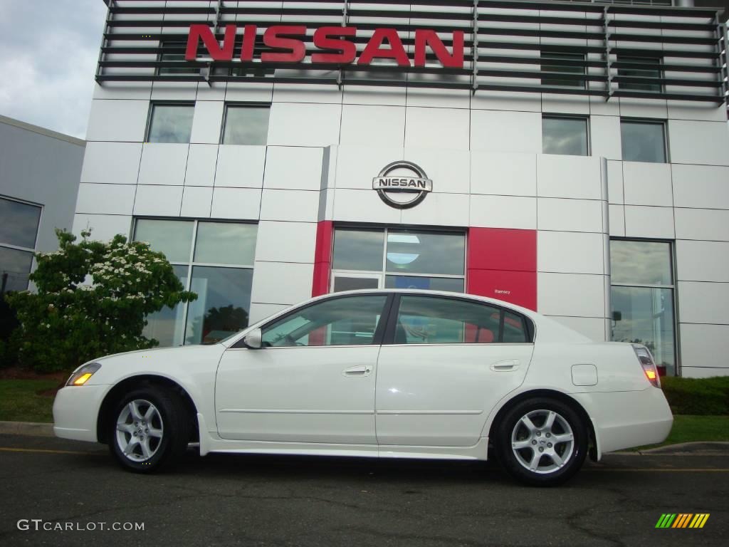 2006 Altima 2.5 S Special Edition - Satin White Pearl / Charcoal photo #5
