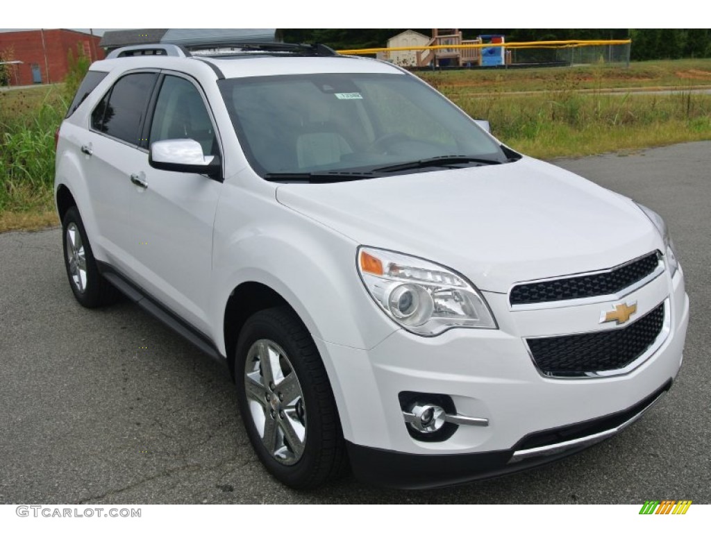 2015 Equinox LTZ - Summit White / Light Titanium/Jet Black photo #1