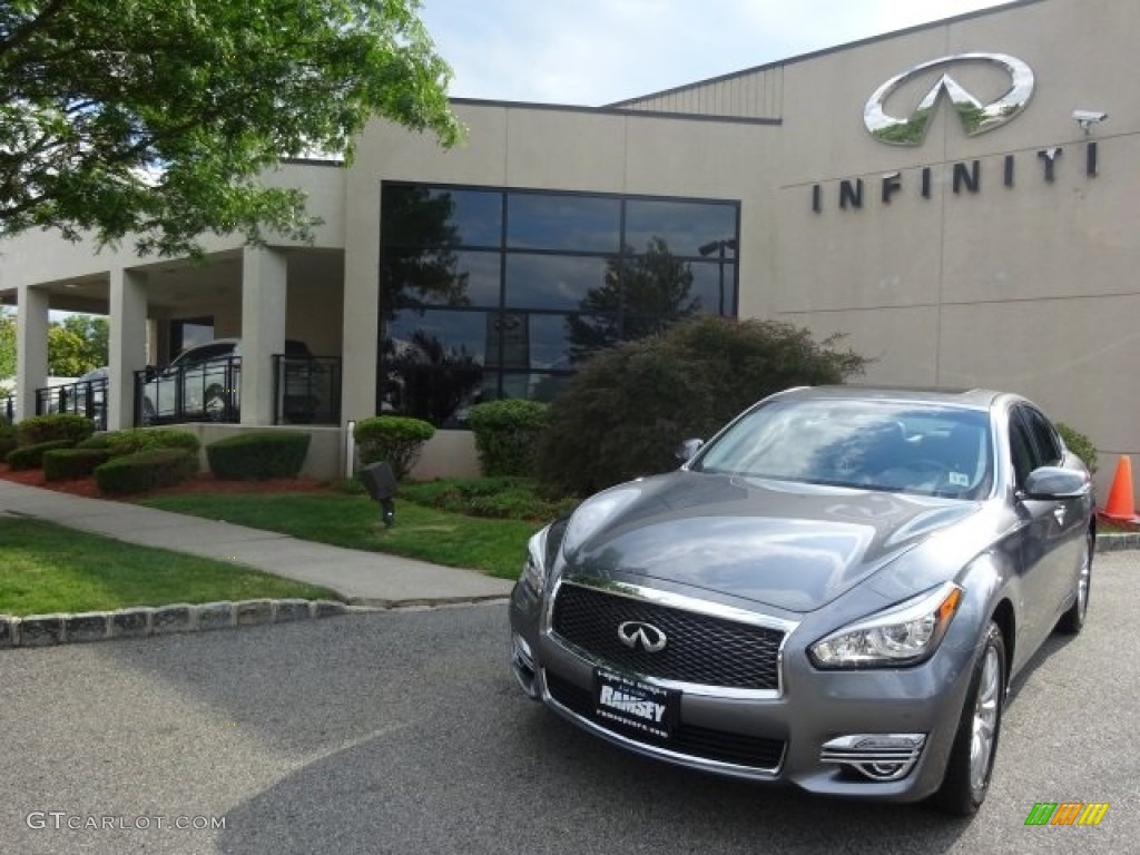 2015 Q70 3.7 AWD - Graphite Shadow / Graphite photo #1