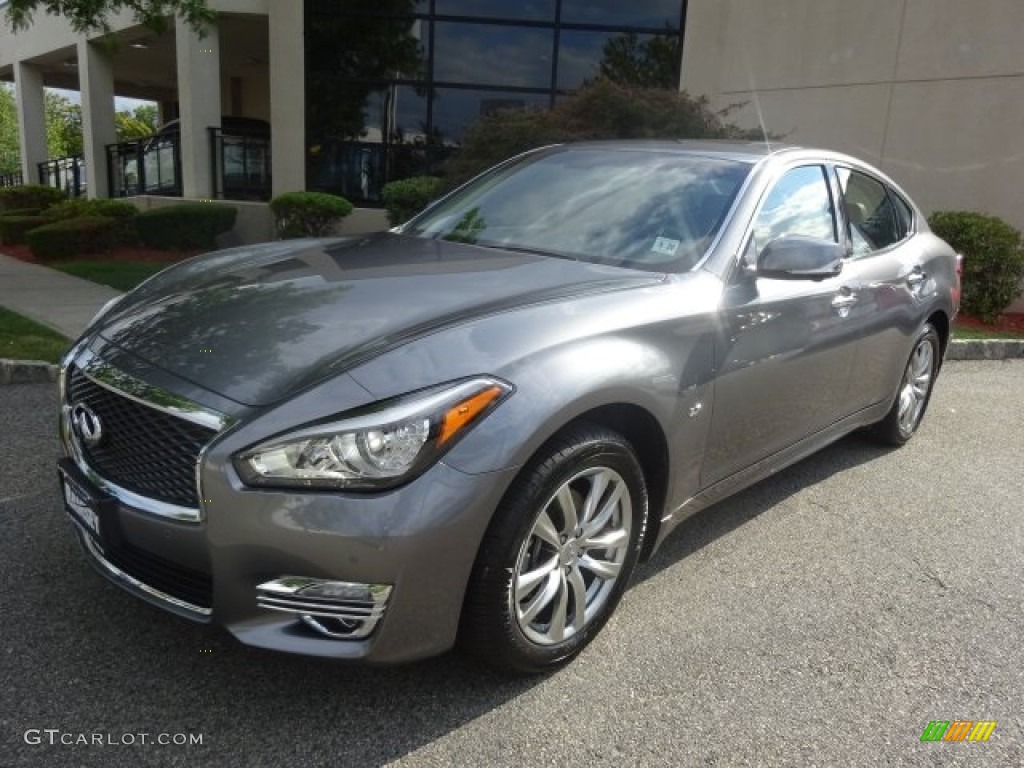 Graphite Shadow 2015 Infiniti Q70 3.7 AWD Exterior Photo #106151743