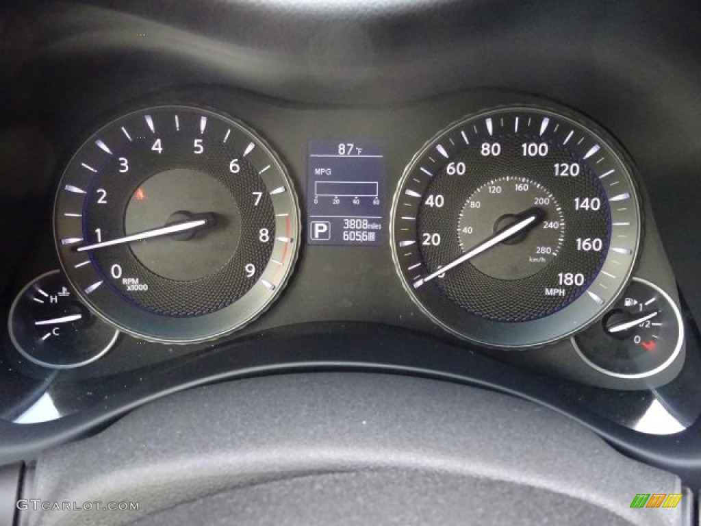2015 Infiniti Q70 3.7 AWD Gauges Photo #106152010