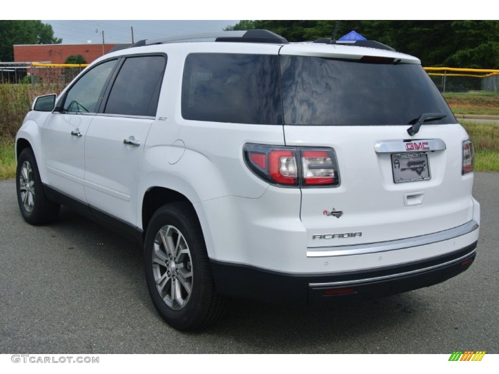 2016 Acadia SLT - Summit White / Light Titanium photo #4