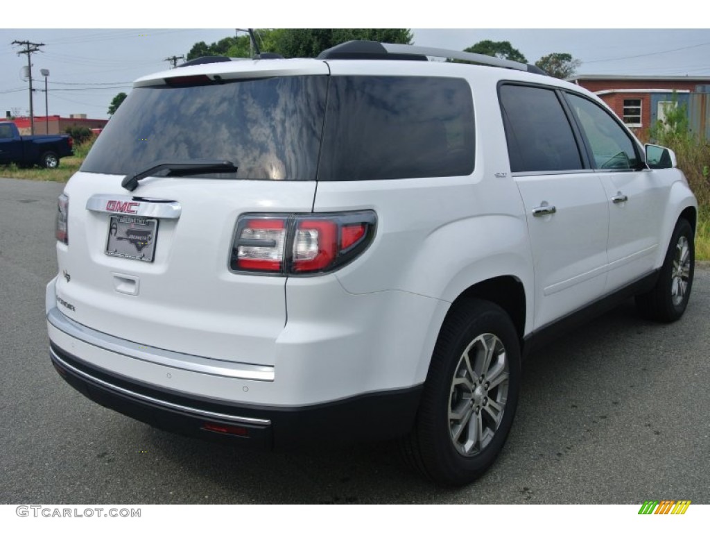 2016 Acadia SLT - Summit White / Light Titanium photo #5