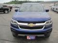 2016 Laser Blue Chevrolet Colorado LT Extended Cab 4x4  photo #4