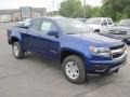 2016 Laser Blue Chevrolet Colorado LT Extended Cab 4x4  photo #6