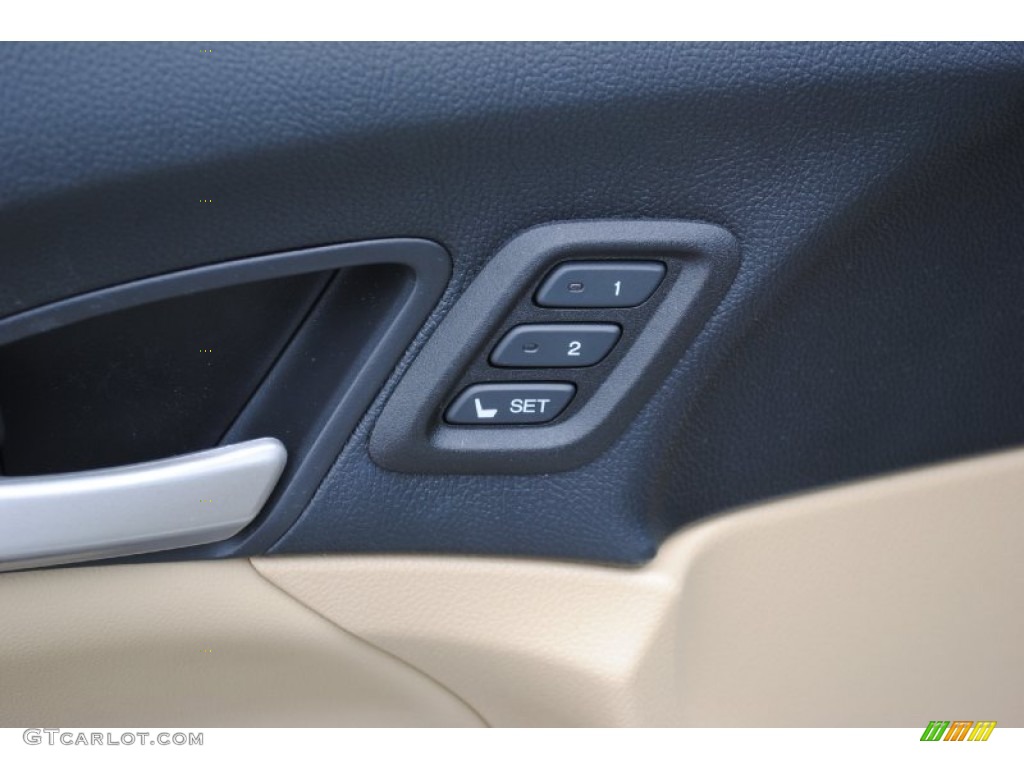 2012 Accord EX-L V6 Sedan - White Orchid Pearl / Ivory photo #10