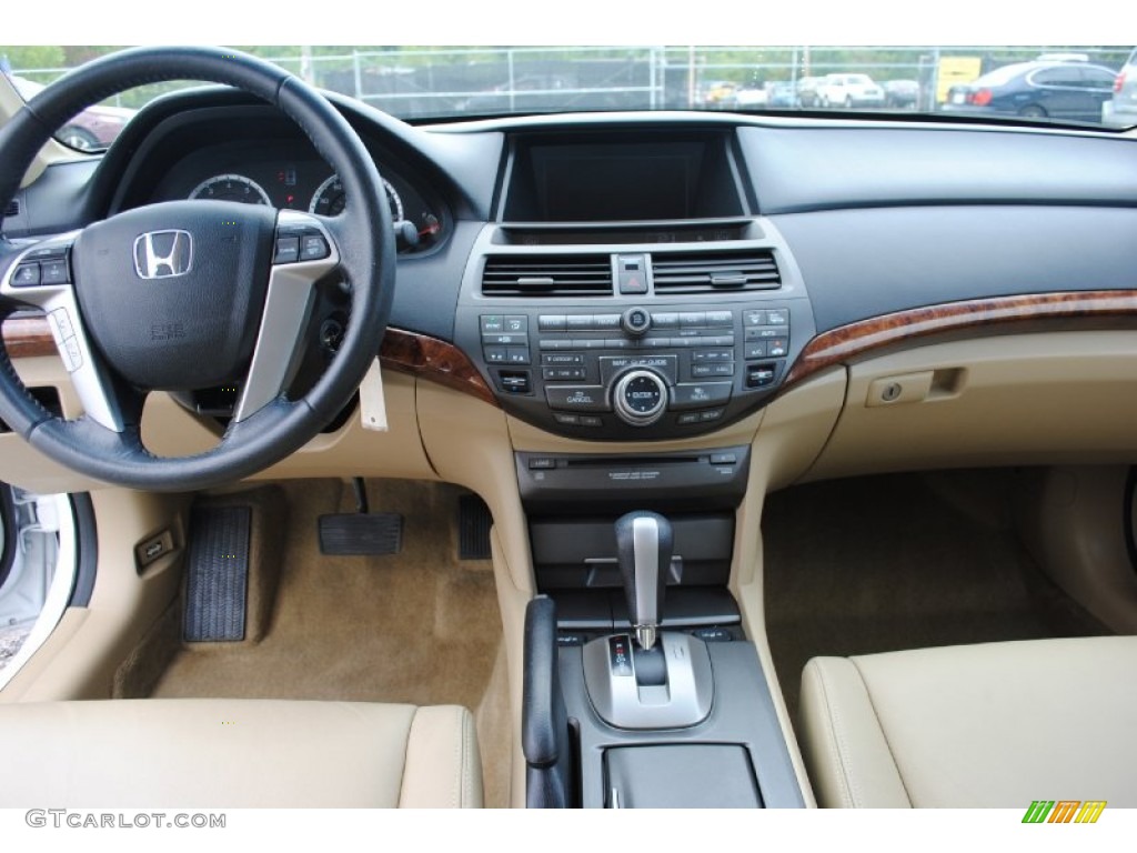 2012 Accord EX-L V6 Sedan - White Orchid Pearl / Ivory photo #12